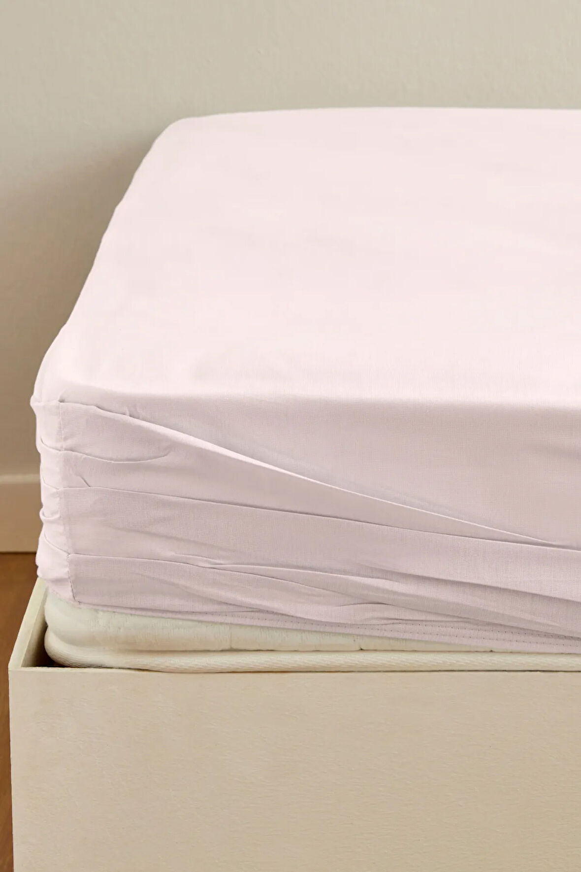 Karaca Home %100 Pamuk Lastikli Çarşaf Çift Kişilik Lila