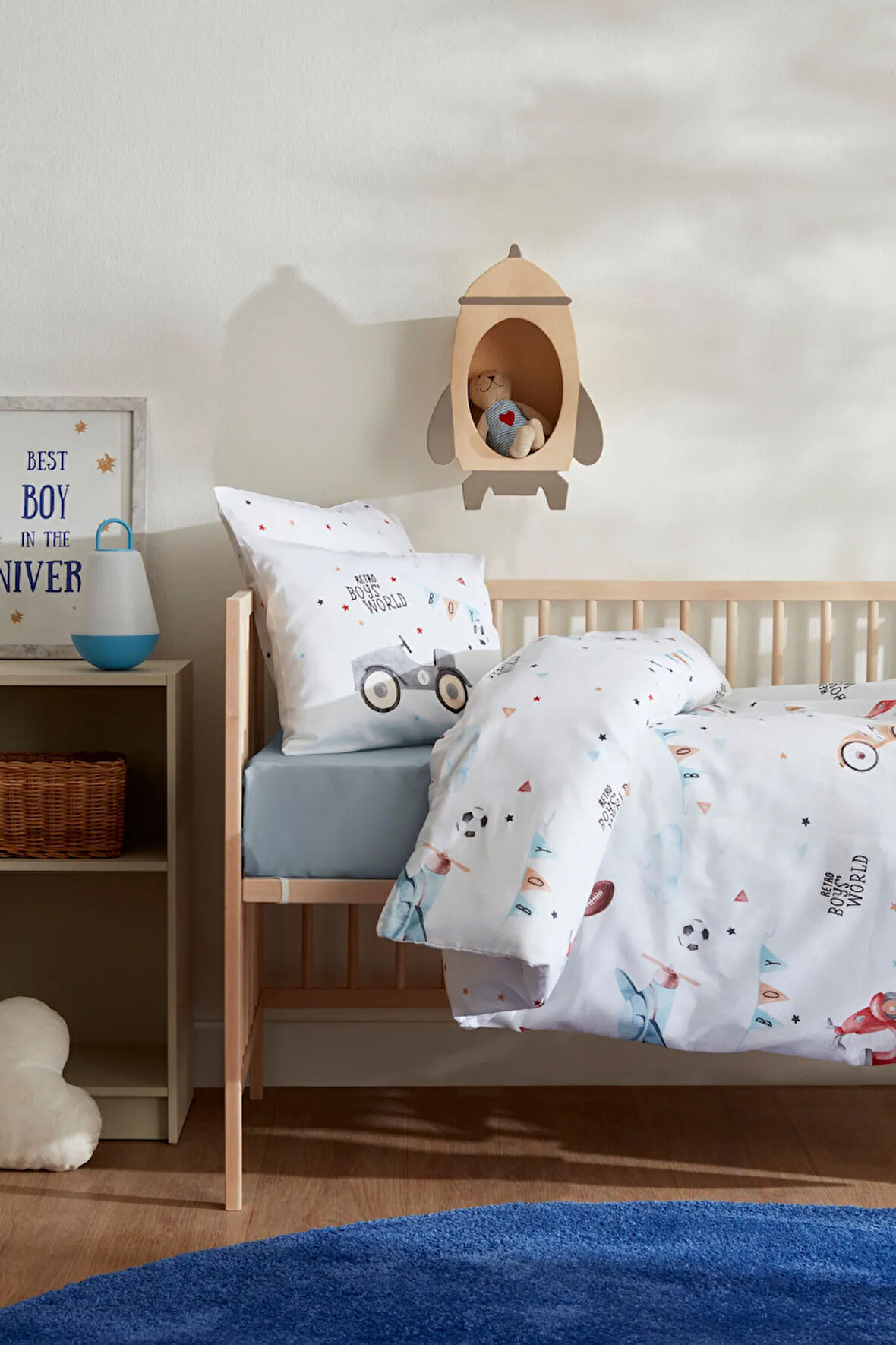 Karaca Home Bebek Retro Car Nevresim Takımı