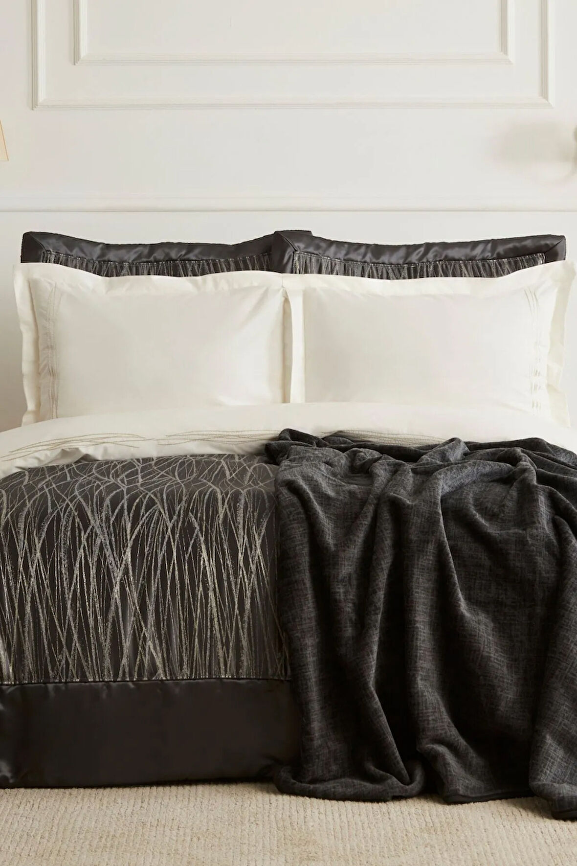 Karaca Home Monica 8 Parça Çeyiz Seti Silver