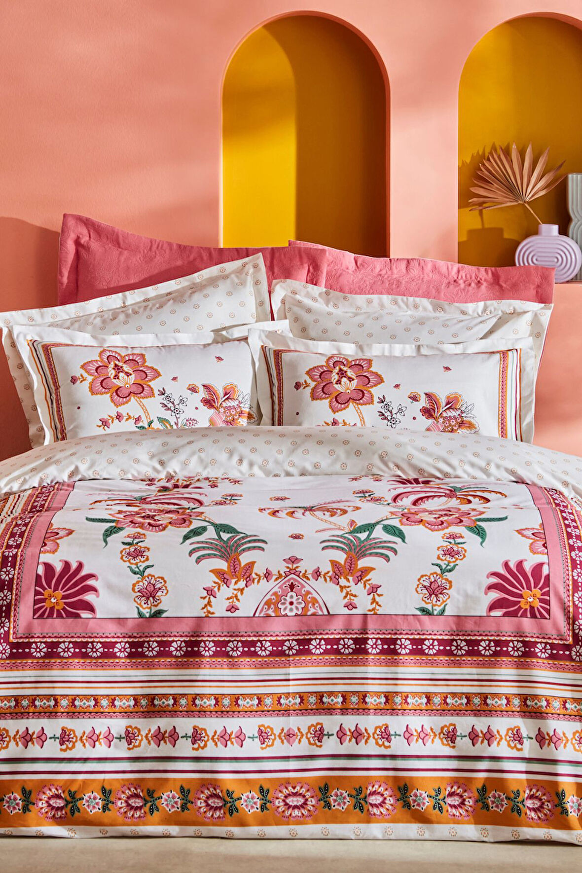 Rebecca Çift Kişilik Summer Set Fuşya