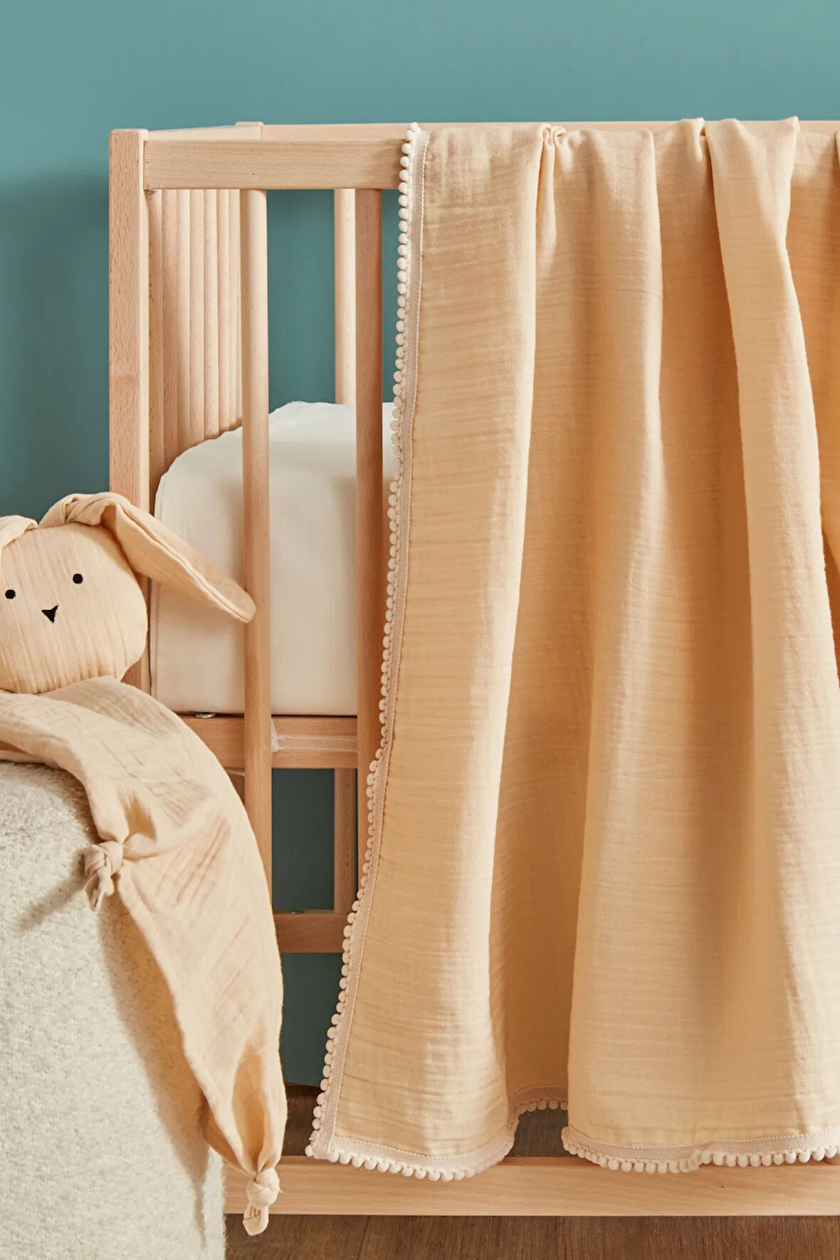 Karaca Home Bebek Little Bunny Müslin Oyun Arkadası Seti