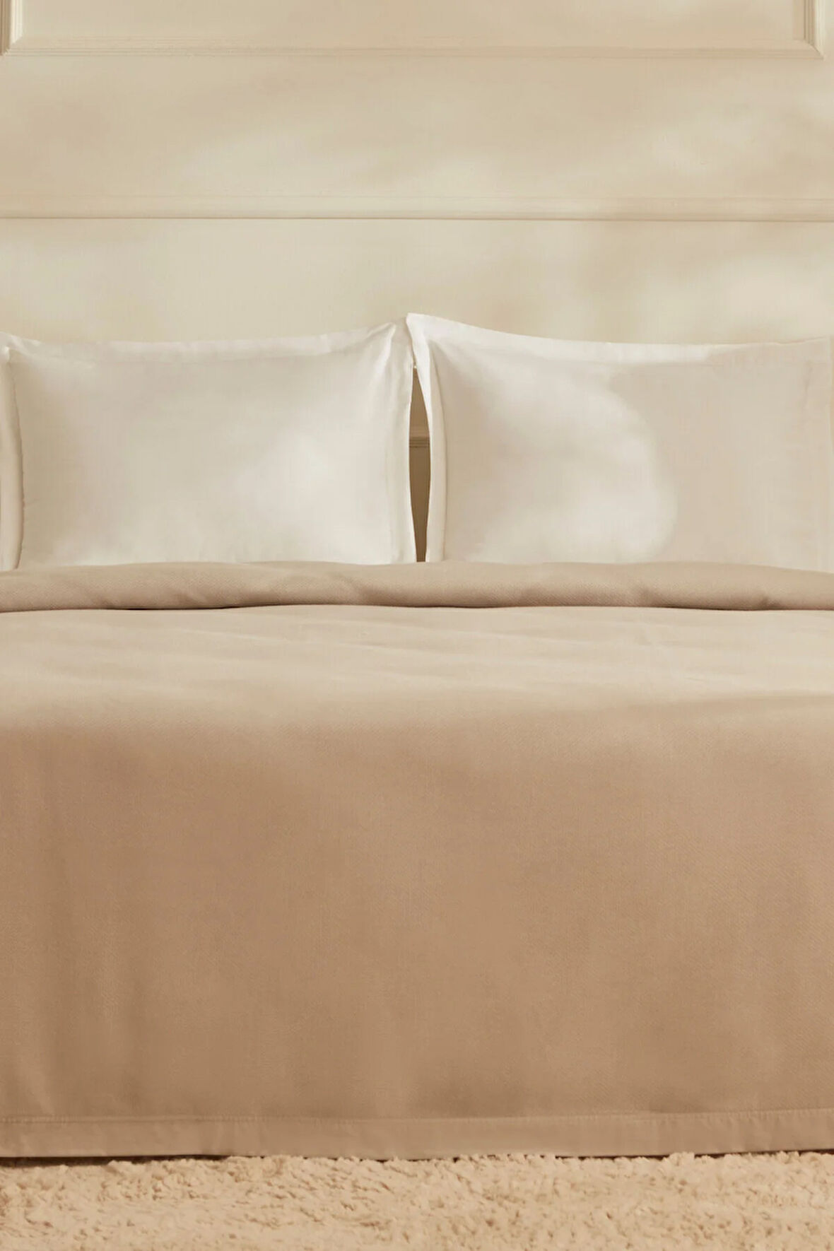 Karaca Home White Colletion Vian Çİft Kişilik Bambu Pike Taş