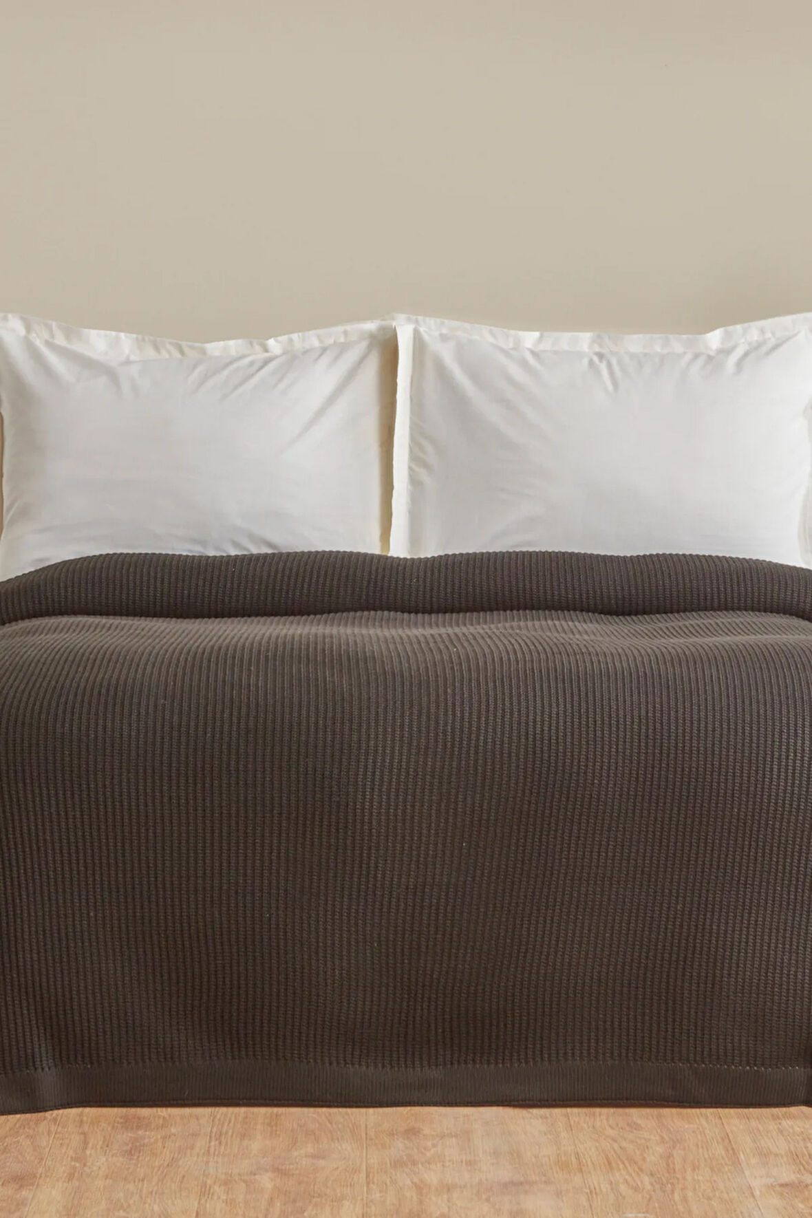 Karaca Home Cool Touch Çift Kişilik Triko Battaniye Siyah