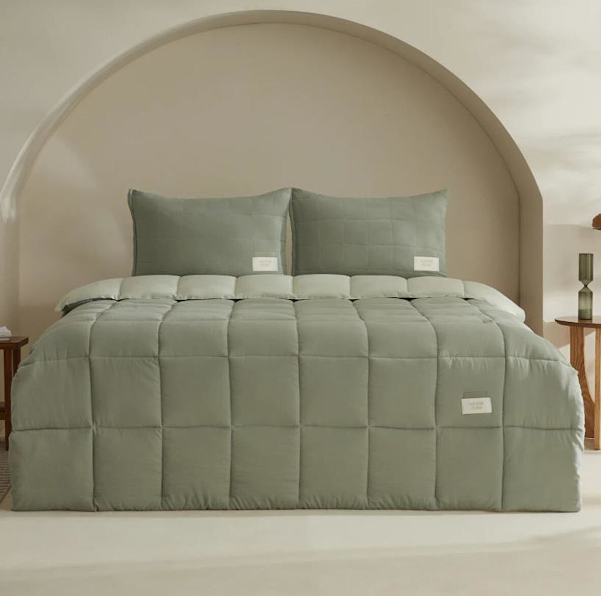 Karaca Home Relax Yeşil Çift Kişilik Comfort Set