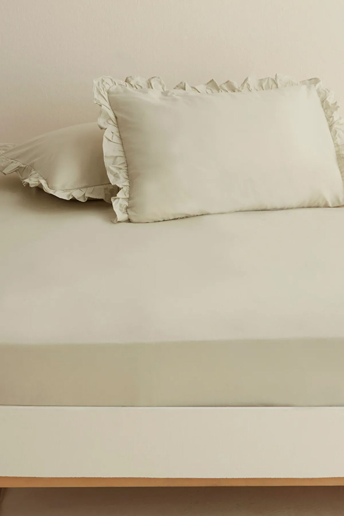 Karaca Home Basic %100 Pamuk King Kişilik Düz Çarşaf Adaçayı