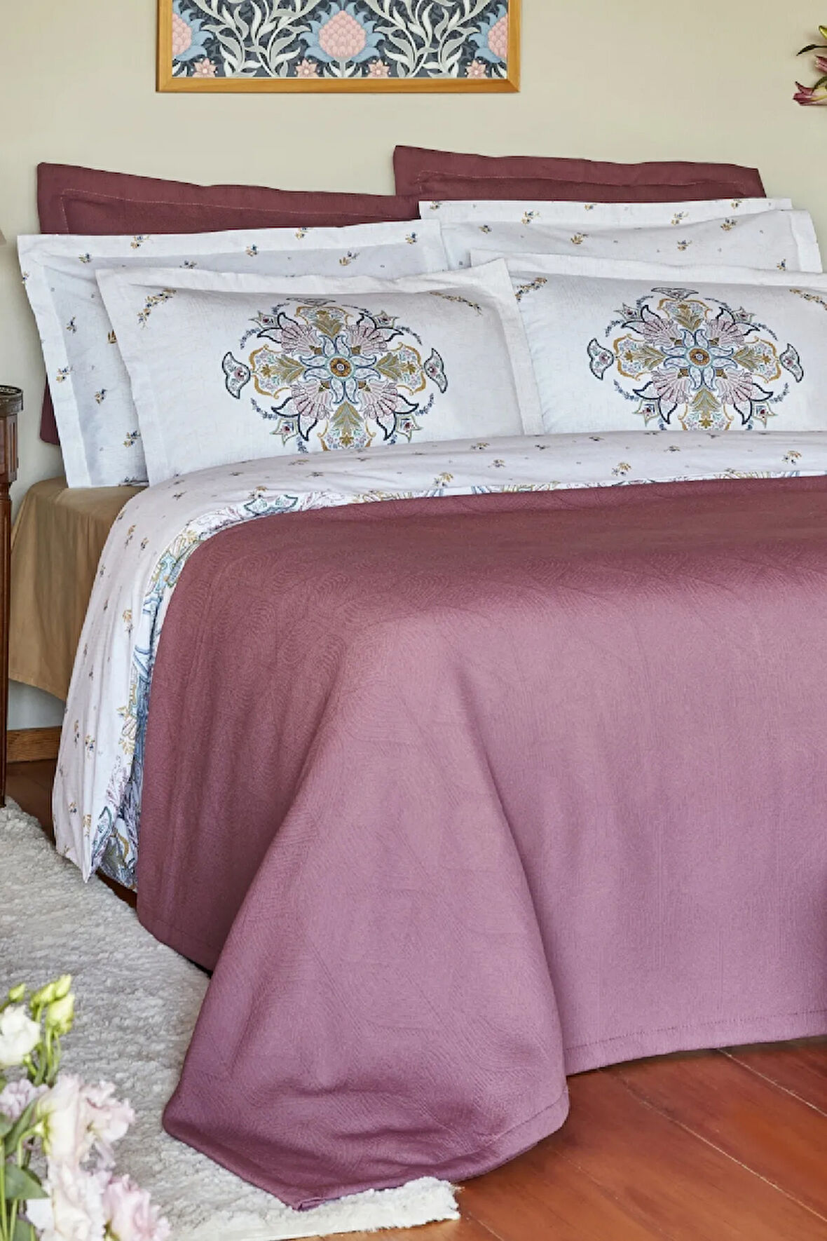 Karaca Home Vandy Çift Kişilik Düet Set
