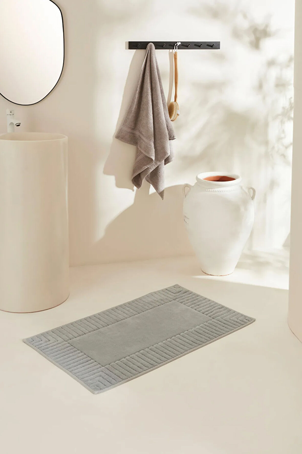 Karaca Home Paul Banyo Paspası Gri