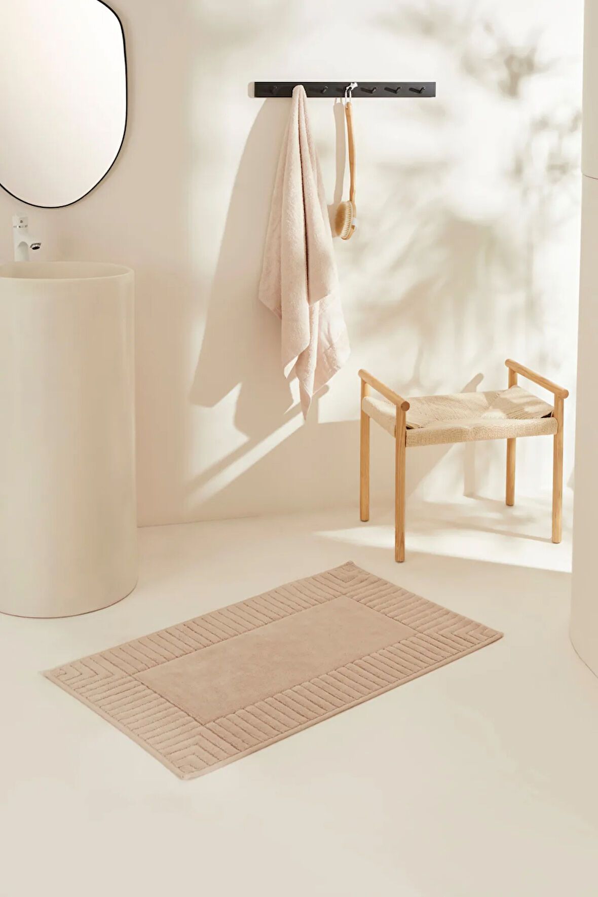 Karaca Home Paul Banyo Paspası Bej