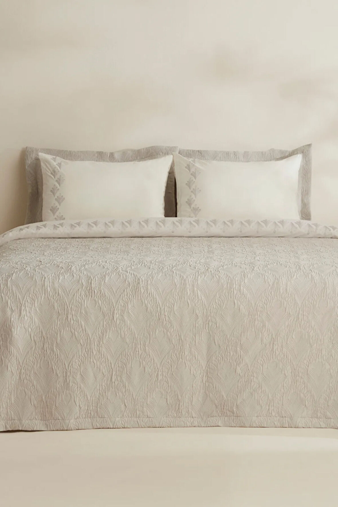 Karaca Home Ruby Çift Kişilik Düet Set Gri