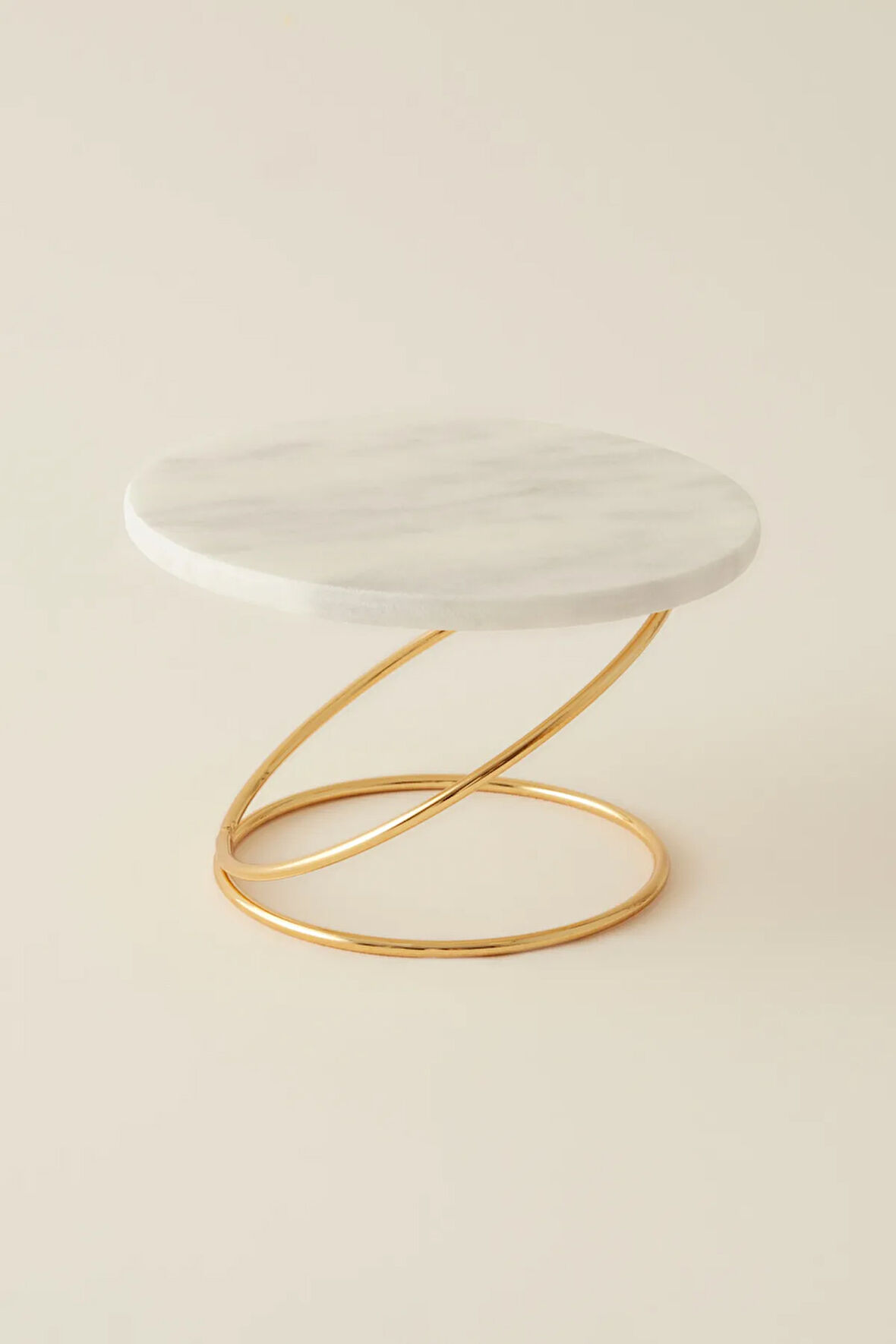 Karaca Home Angelina Mermer Dekoratif Mumluk Gold 19x12 cm