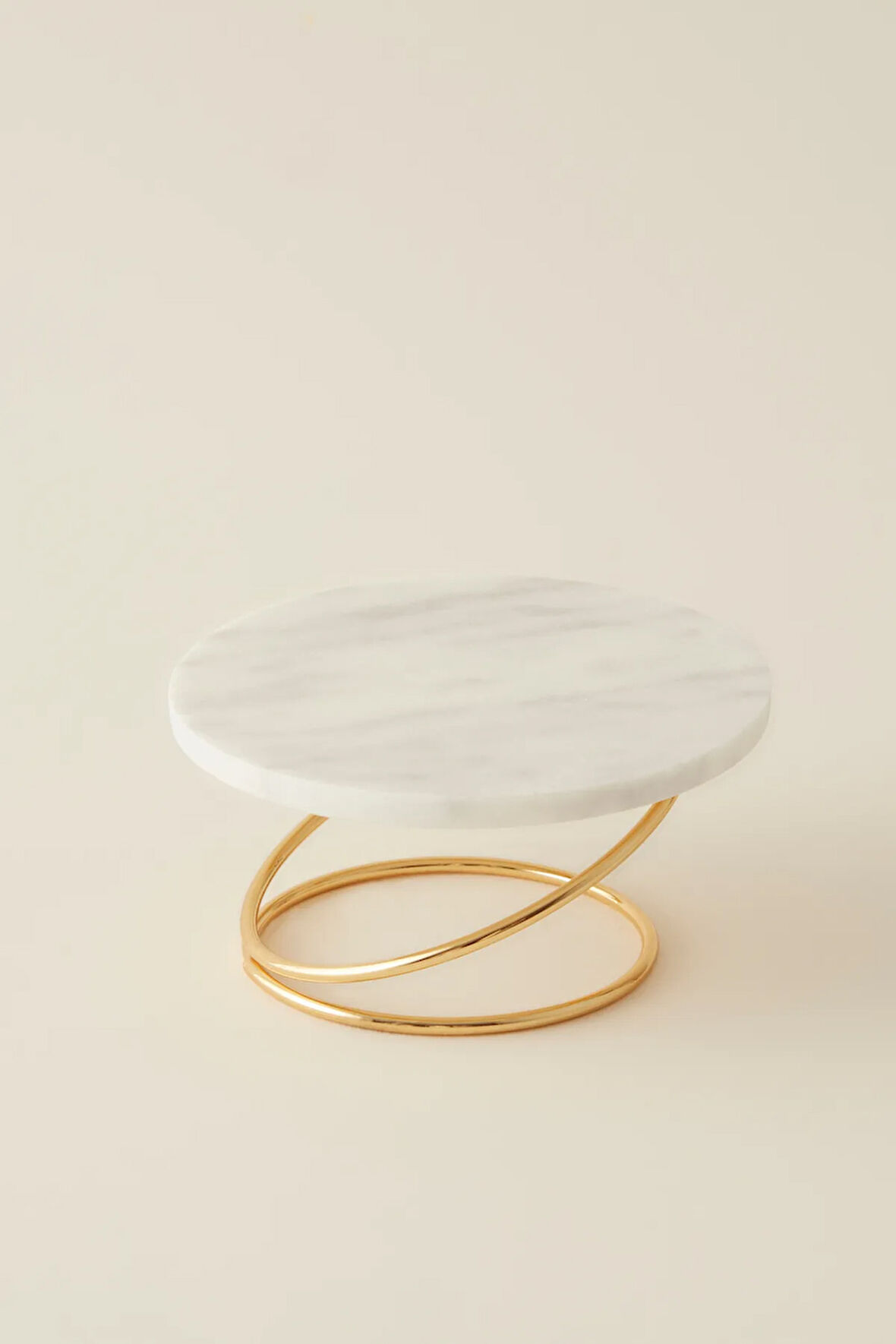 Karaca Home Angelina Mermer Dekoratif Mumluk Gold 17x9 cm