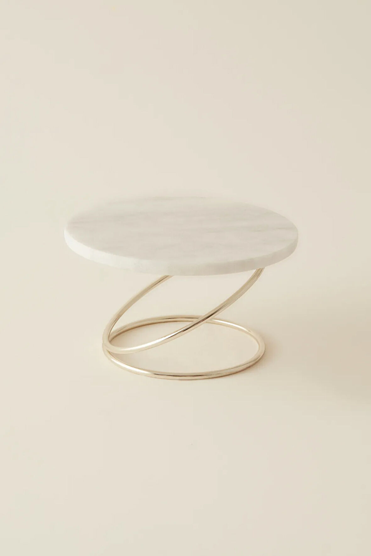 Karaca Home Angelina Mermer Dekoratif Mumluk Gümüş 17x9 cm