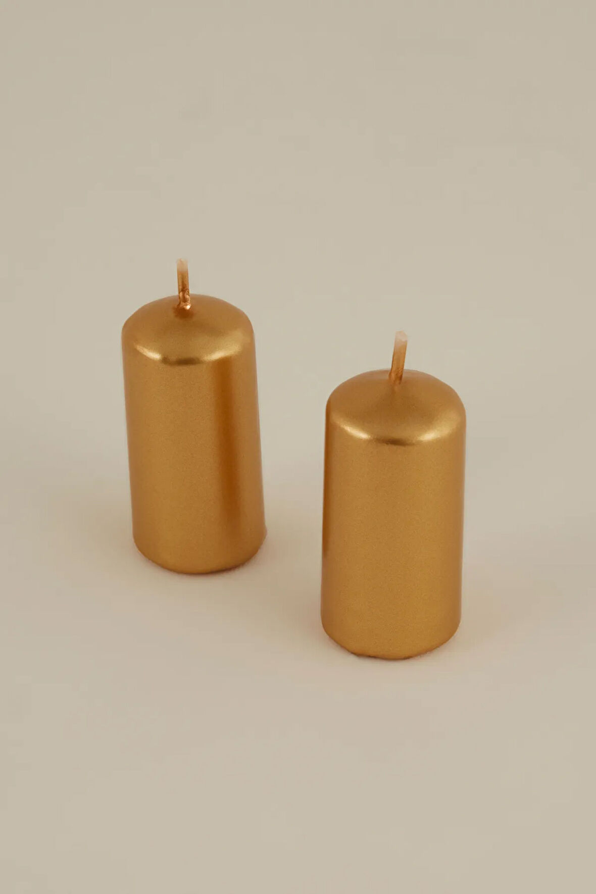 Karaca Home Sütun Mum Gold