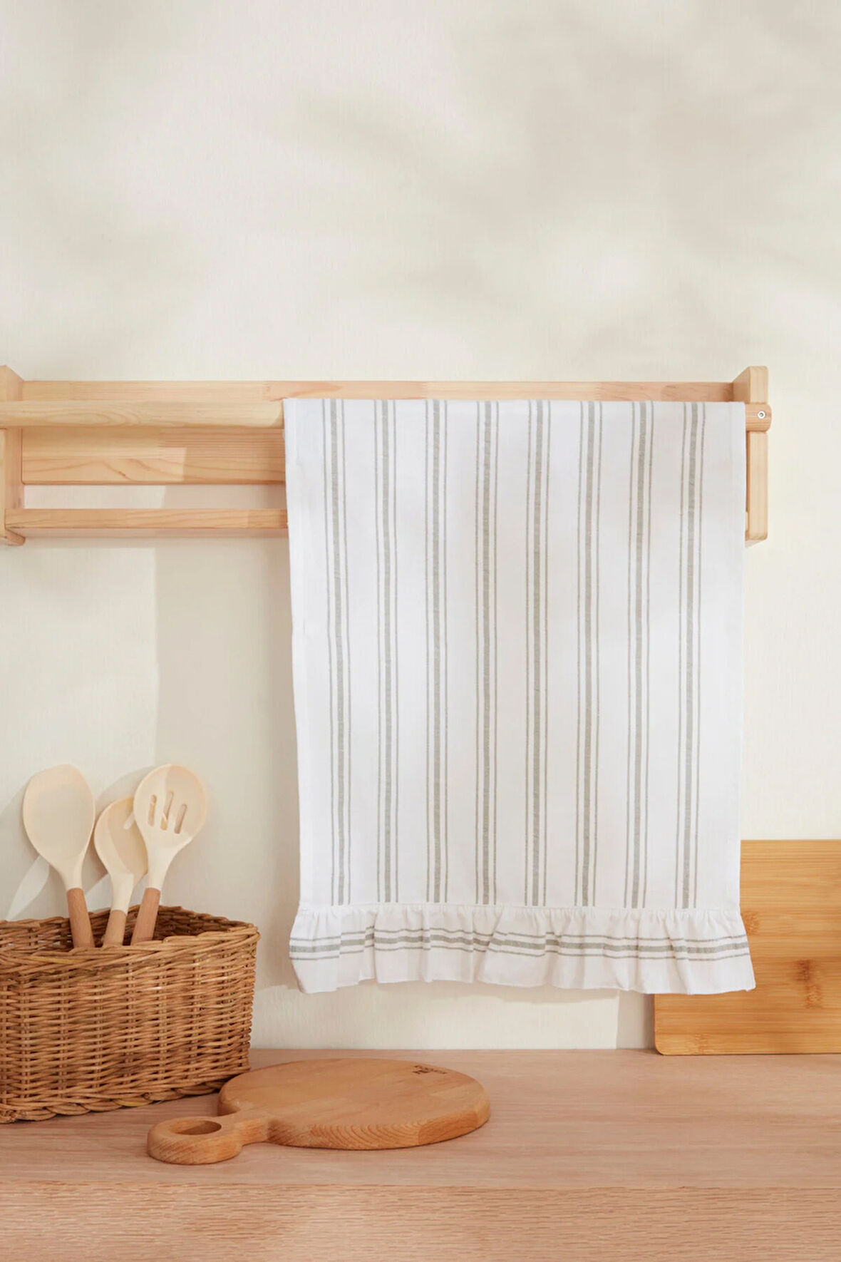 Karaca Home Lance Mutfak Havlusu Yeşil