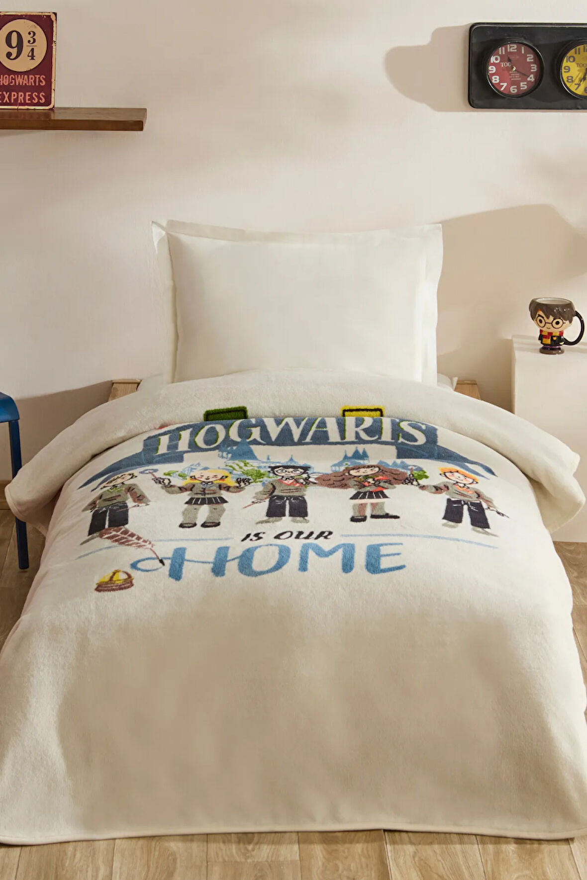 Karaca Home Harry Potter Wizardry Tek Kişilik Battaniye