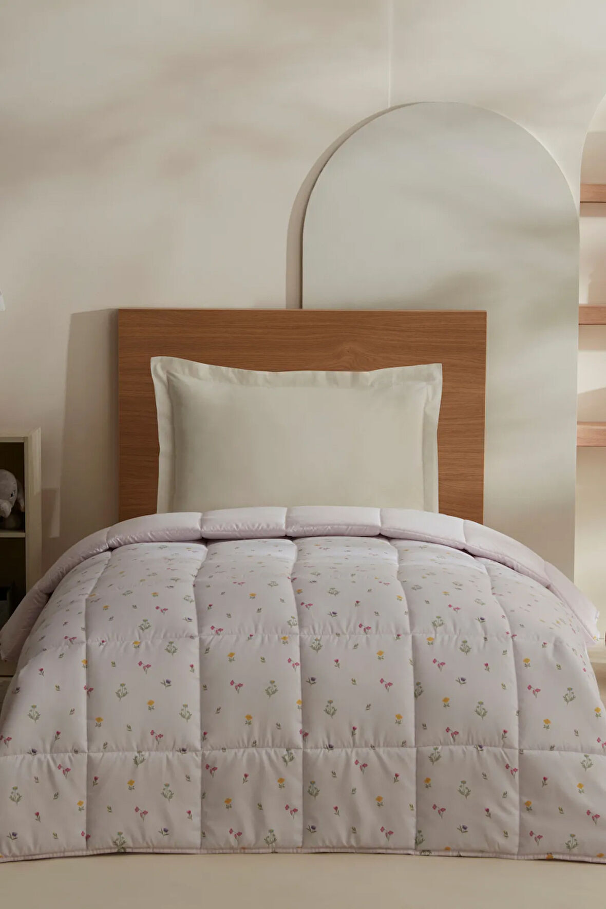 Karaca Home Young Flowery Tek Kişilik Baskılı Yorgan