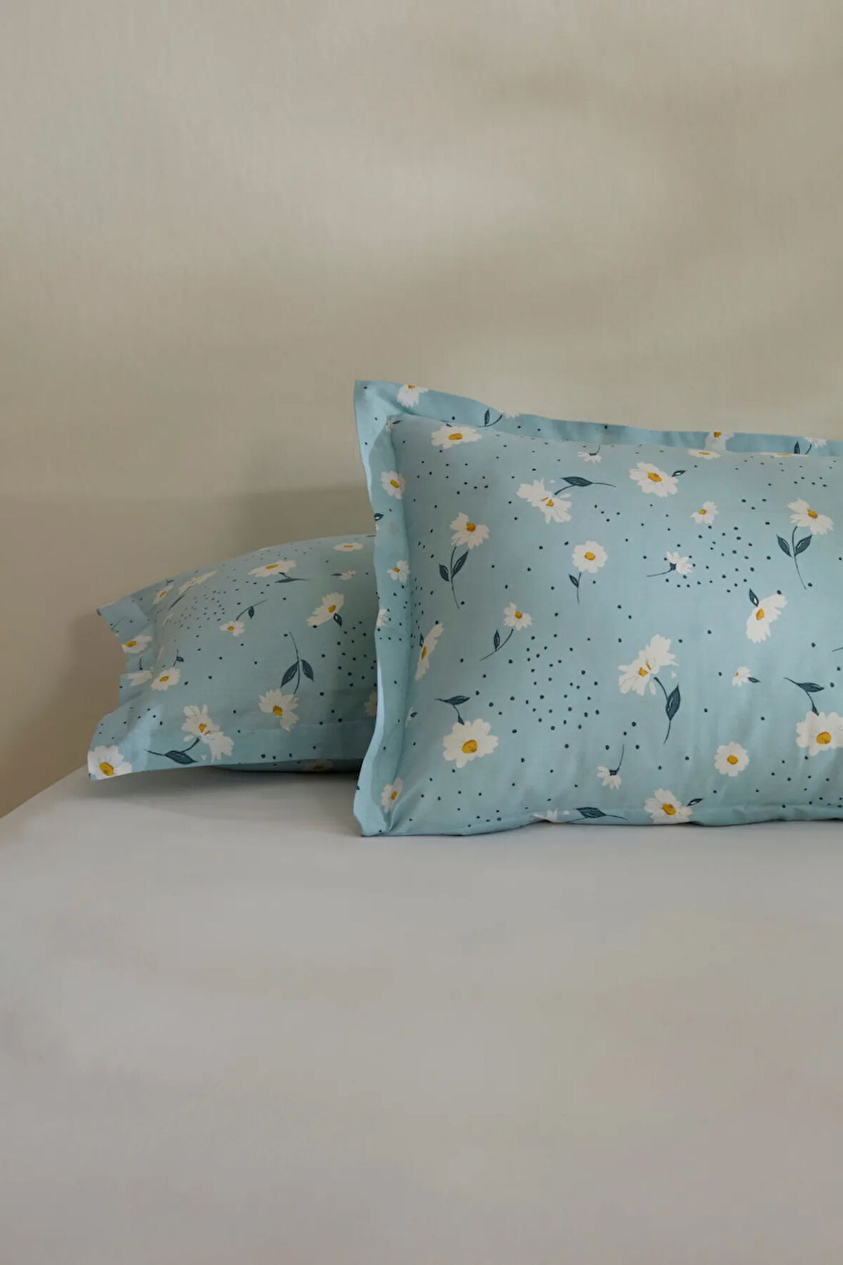Karaca Home Daisy 2'li Yastık Kılıfı Mint