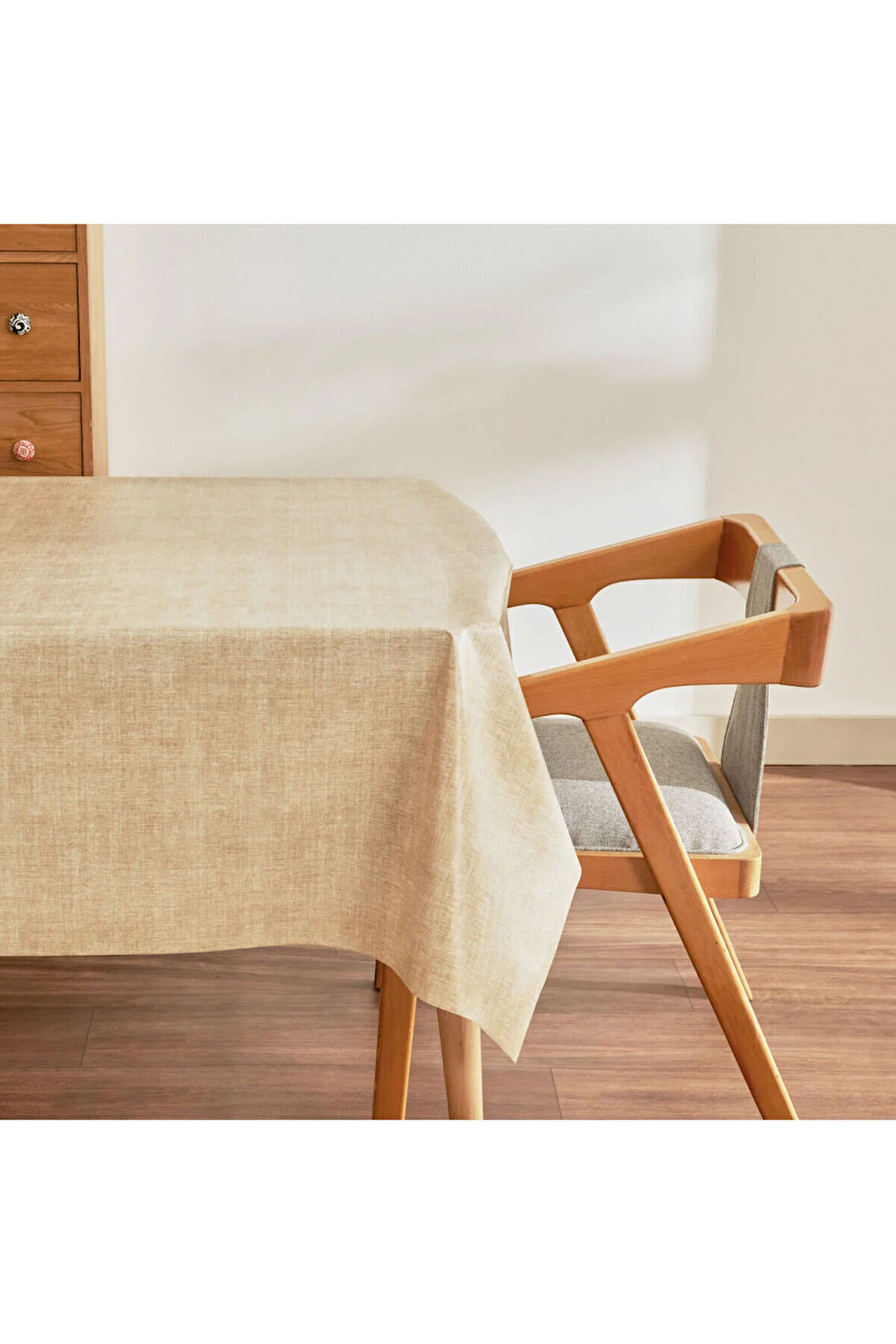 Karaca Home Luna Pvc Masa Örtüsü Bej