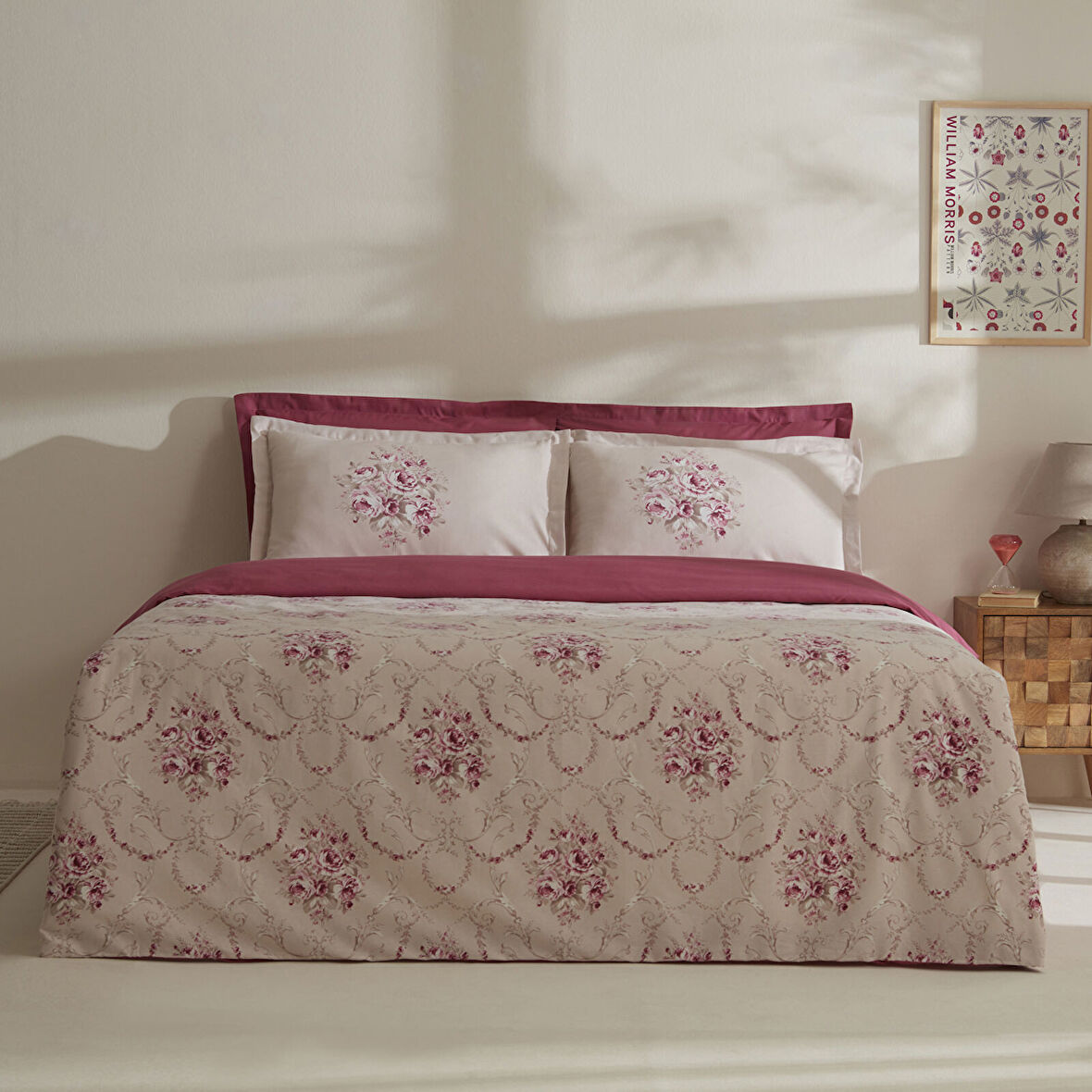 Karaca Home Mayron Krep Çift Kişilik Nevresim Takımı Multicolour