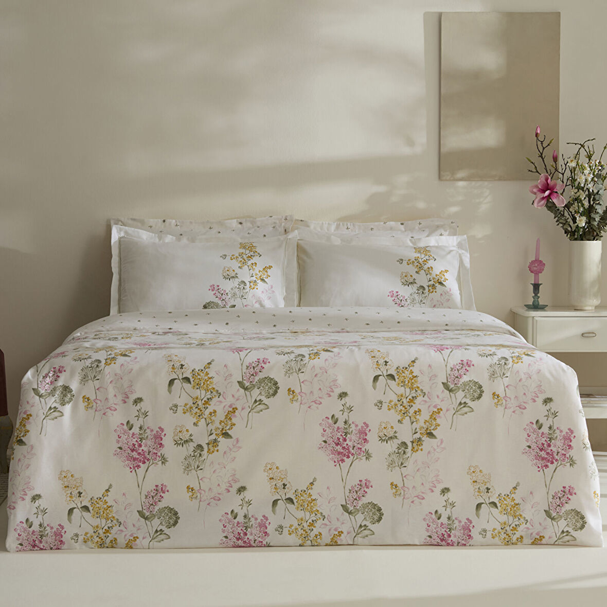 Karaca Home Marcel Krep Tek Kişilik Nevresim Takımı Multicolour