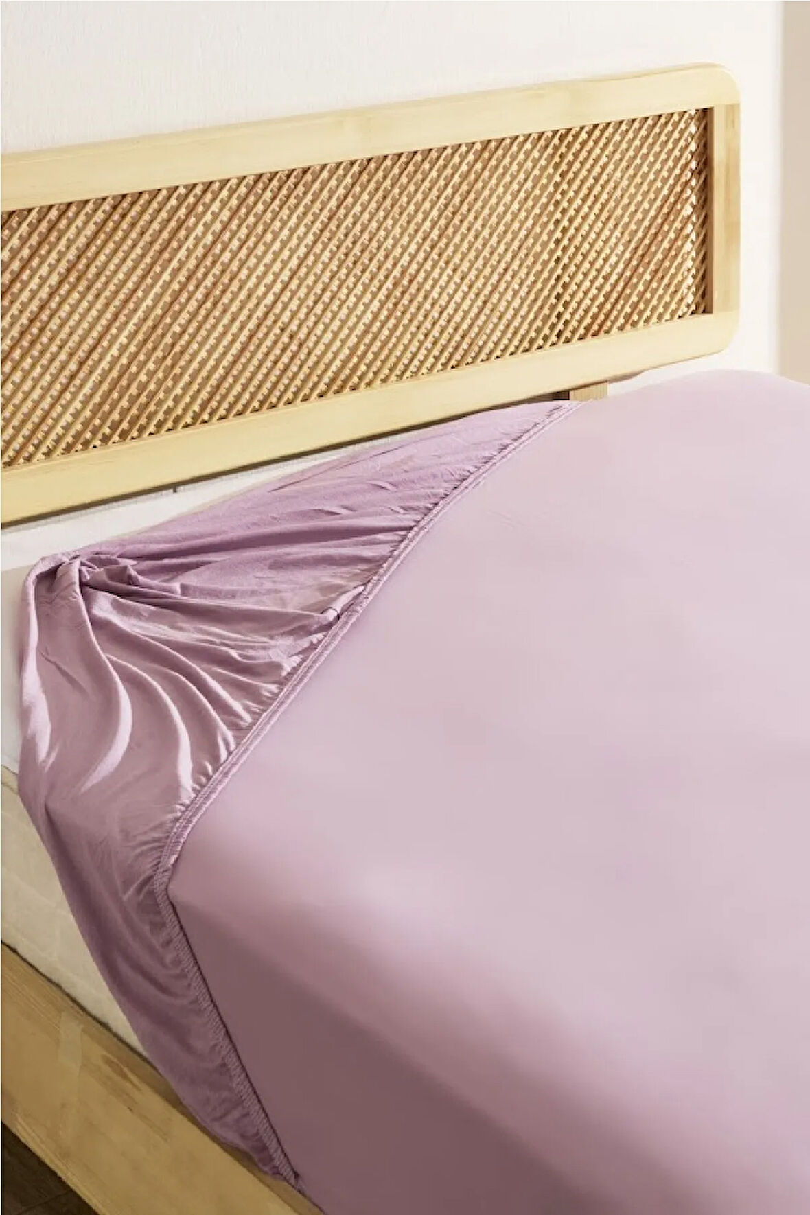 Karaca Home %100 Pamuk Penye Lastikli Çarşaf Tek Kişilik Pembe