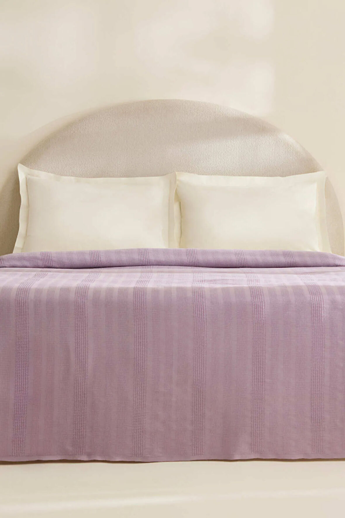 Karaca Home Layna Ecocell Çift Kişilik Tek Pike Lila