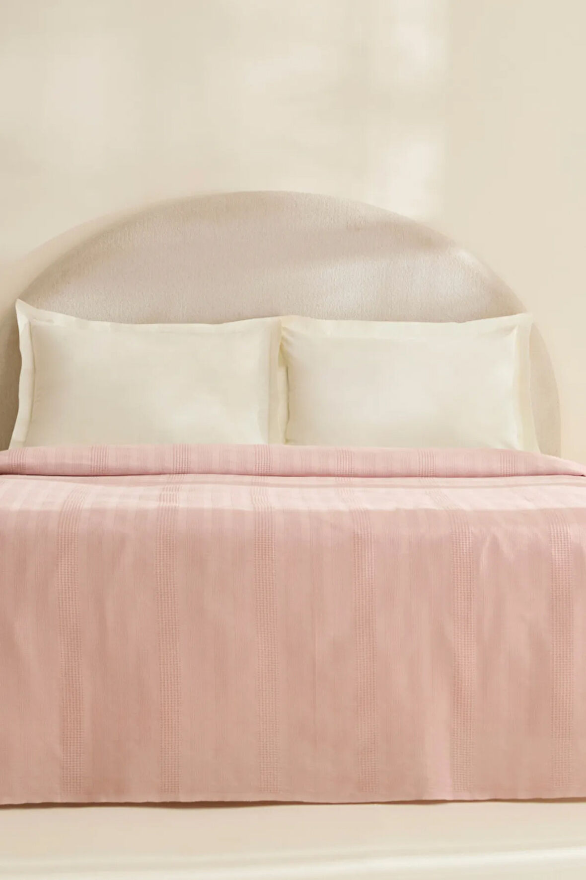 Karaca Home Layna Ecocell Tek Kişilik Tek Pike Pudra