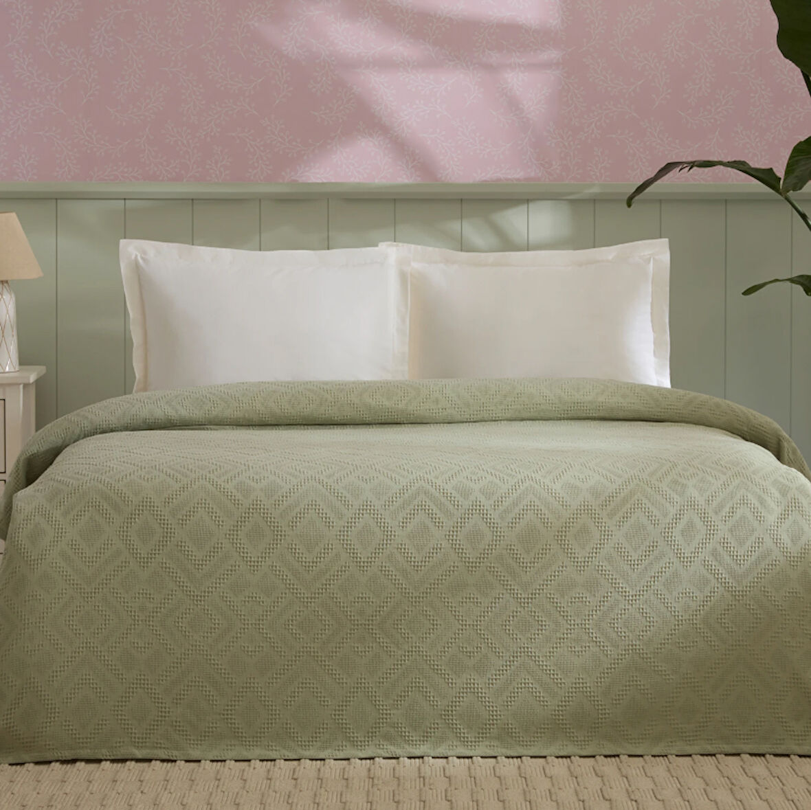 Karaca Home Mansy Çift Kişilik Tek Pike Adaçayı