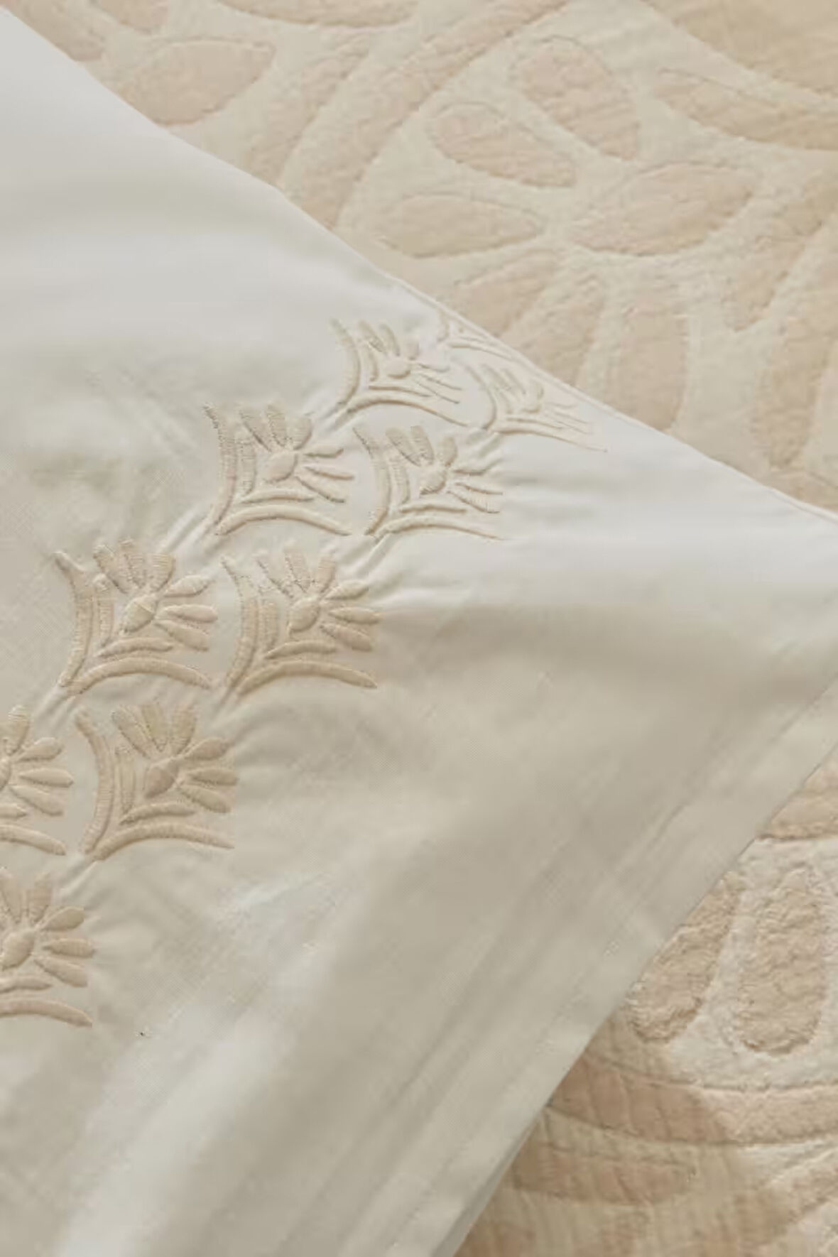 Karaca Home Shailyn Nakışlı Müslin Çift Kişilik Pike Takımı Pudra test