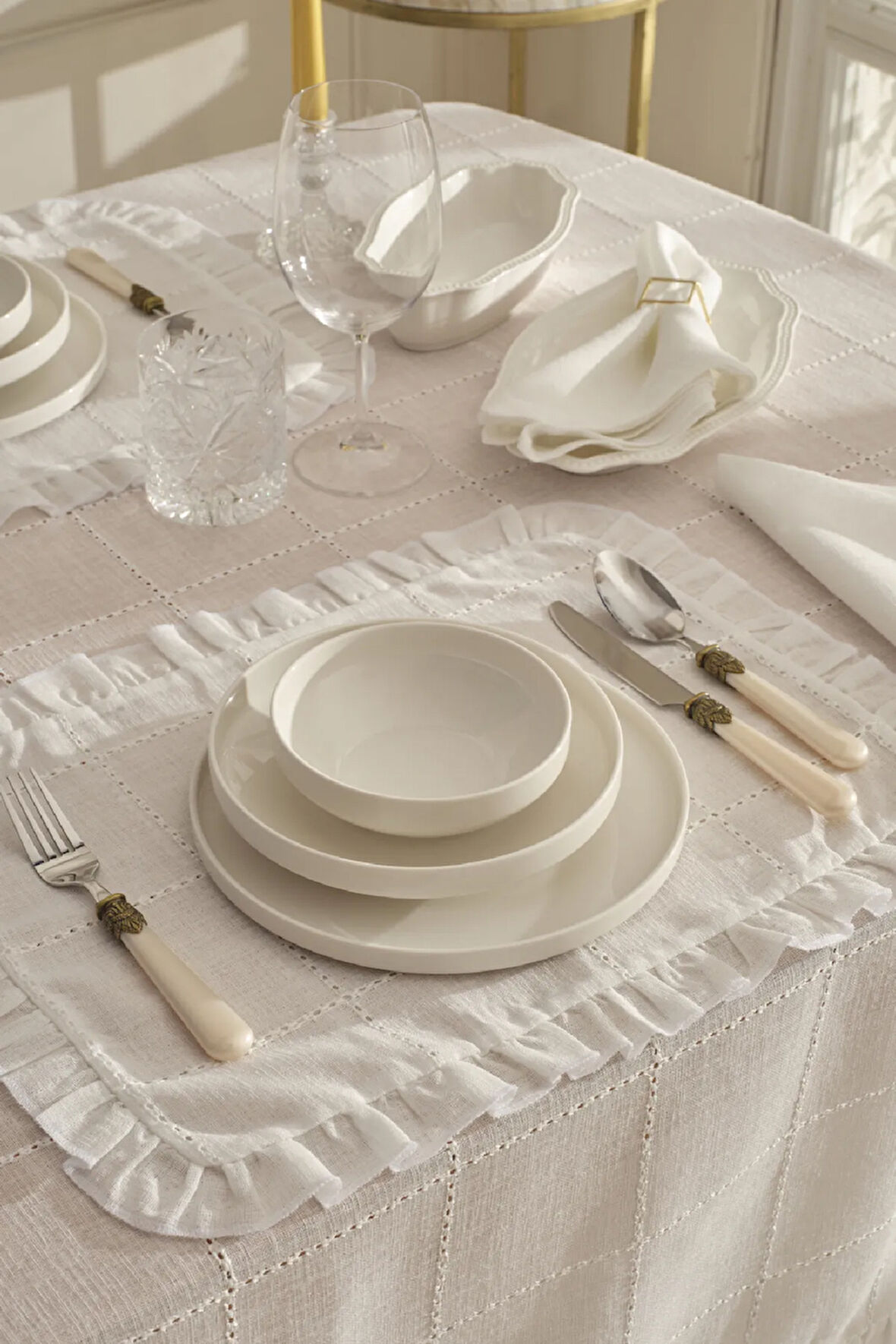 Karaca Home Lalisa 2'li Dertsiz Amerikan Servis 32X45 cm