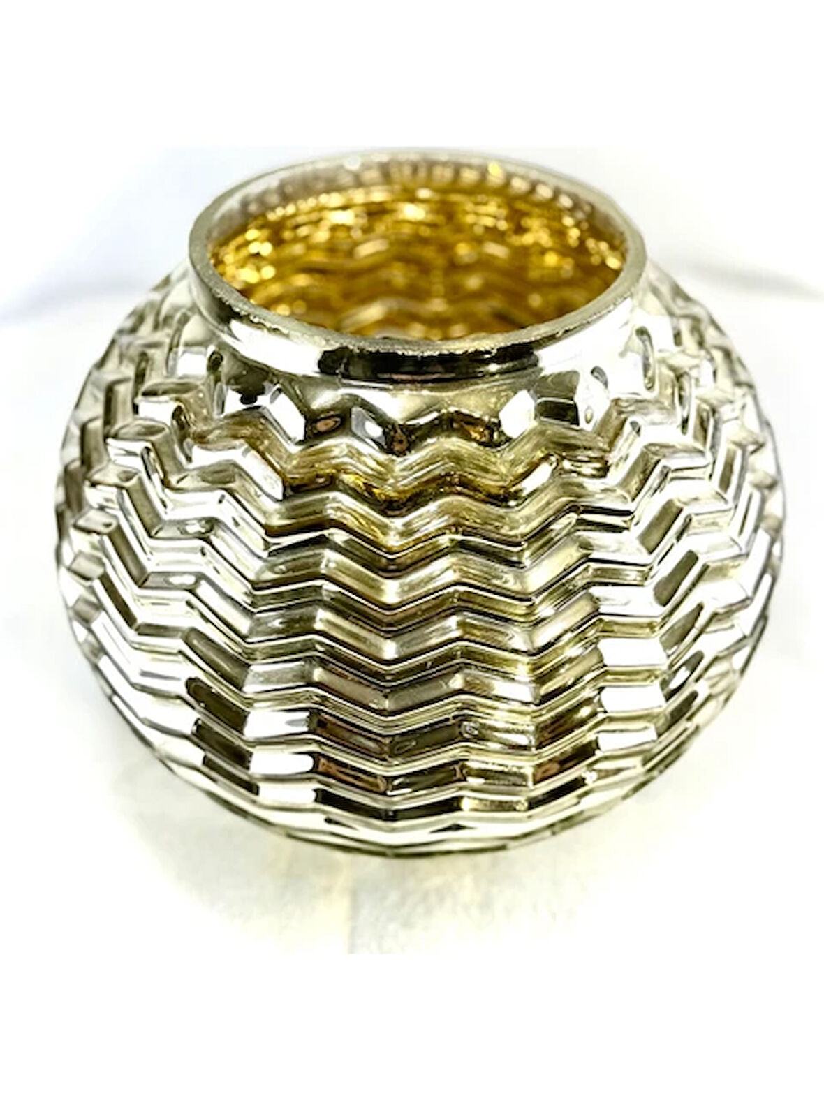 Biev Silver Cam Vazo