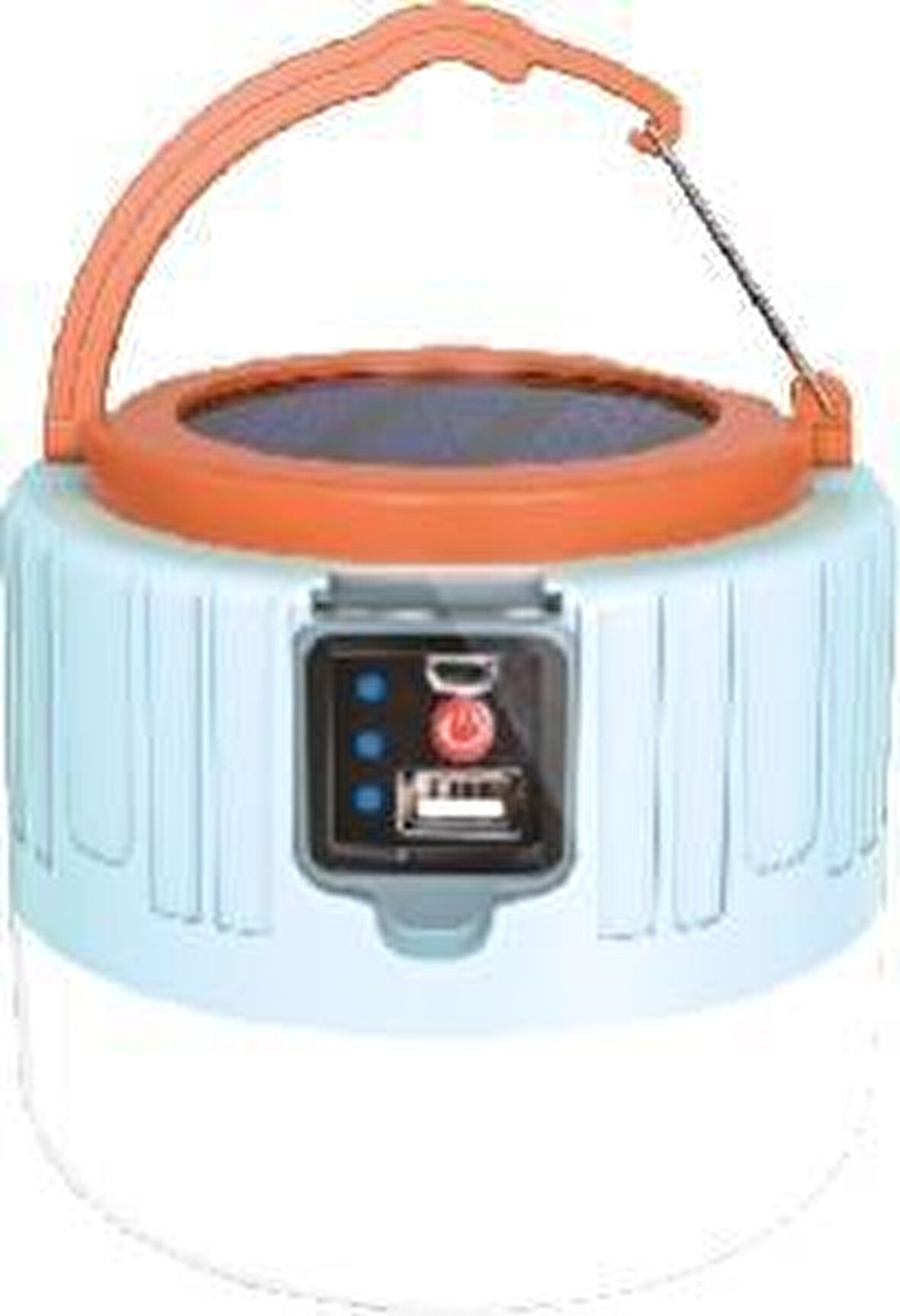 TAMSET Panther USB Şarjlı El Feneri PT-2058 Solar Kamp Lambası