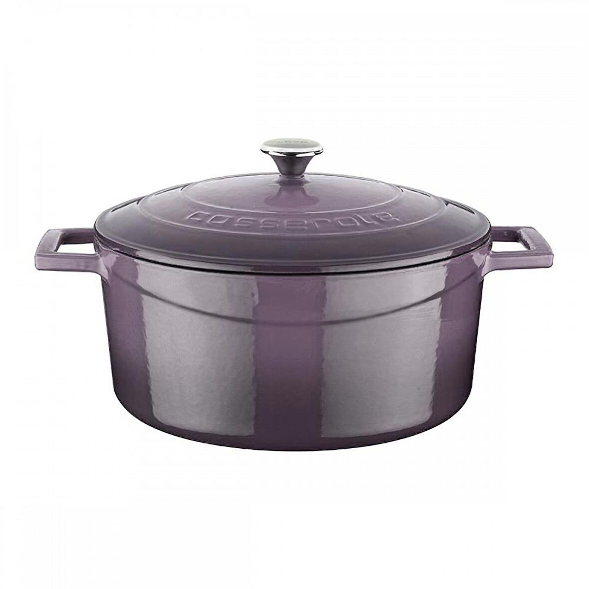 Lava Döküm Yuvarlak Tencere. Folk Çap(Ø)24cm.