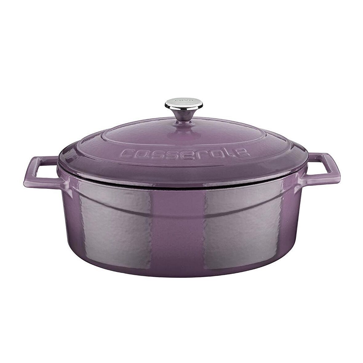 Lava Döküm Oval Tencere. Folk Serisi Ölçü 21x25cm.