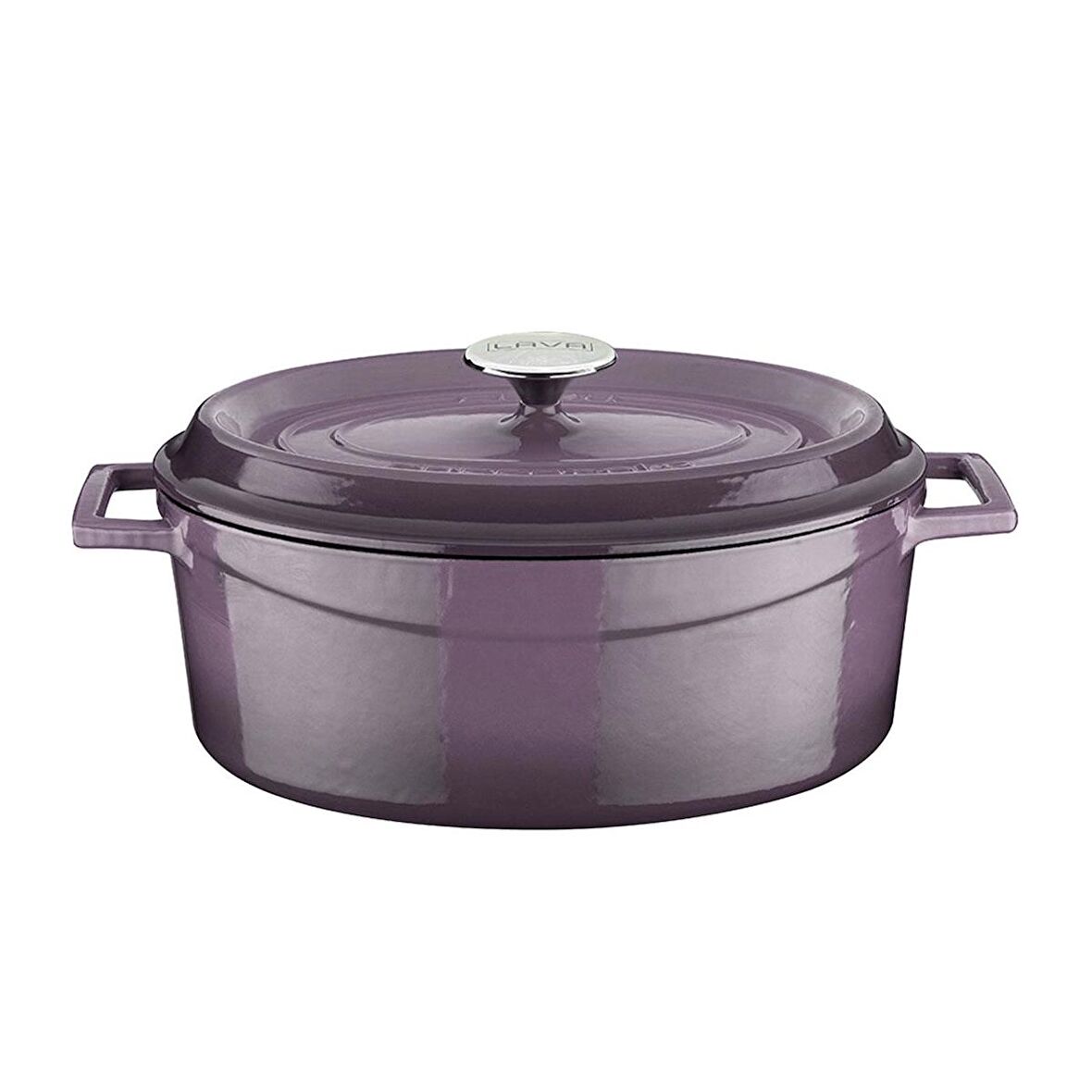 Lava Döküm Oval Tencere. Trendy Serisi Ölçü 21x25cm.