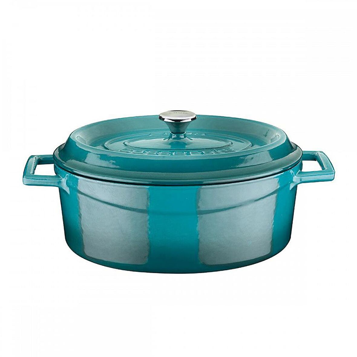 Lava Döküm Oval Tencere. Trendy Serisi Ölçü 21x25cm.