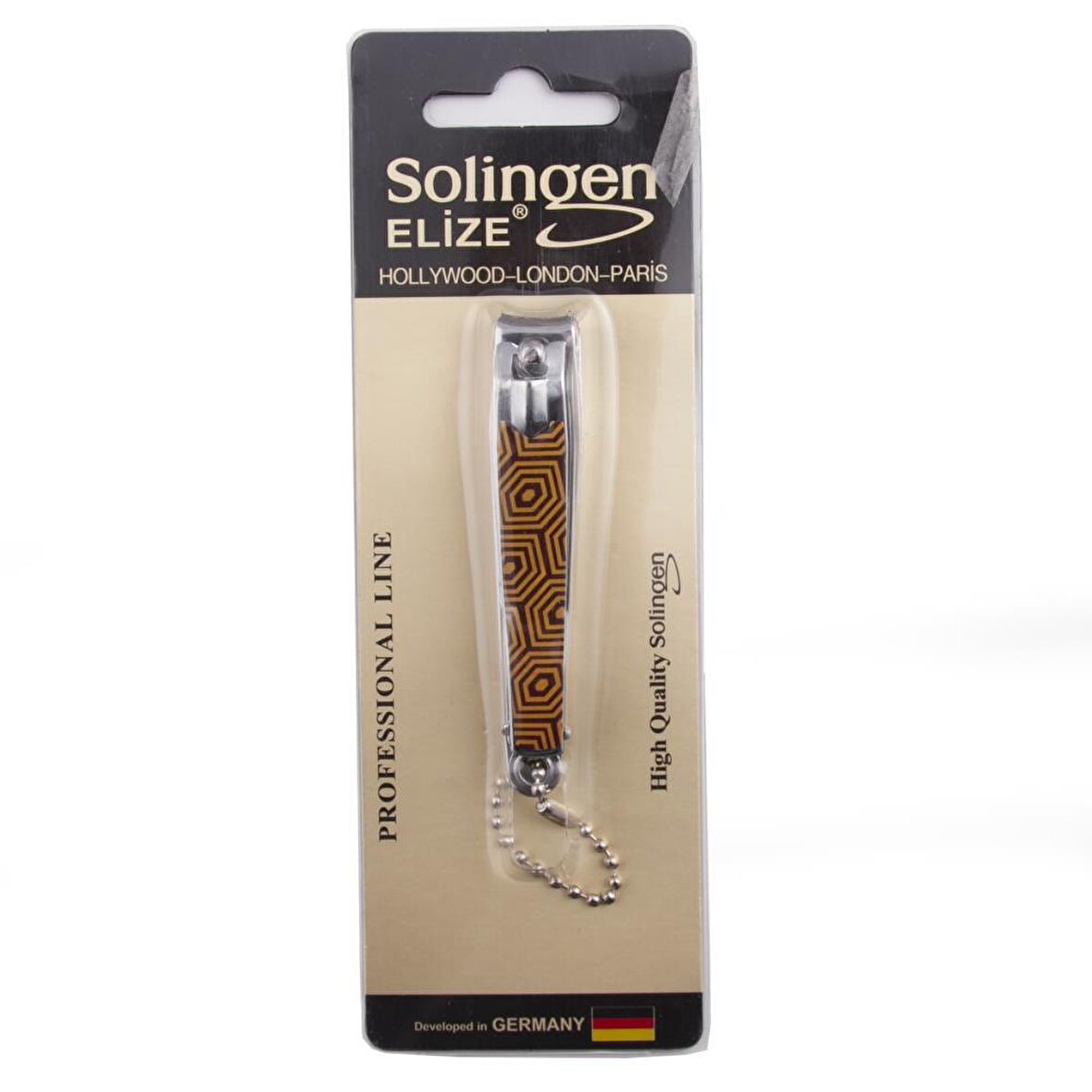 SOLİNGEN ELİZE TIRNAK MAKASI BÜYÜK BOY DESENLİ KOD 386