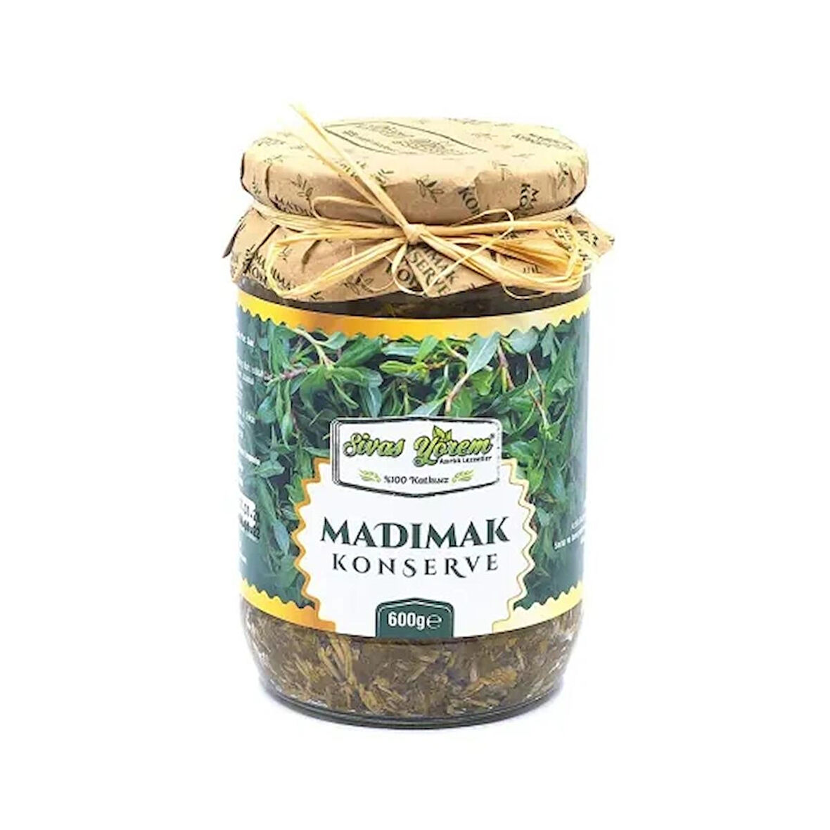 madımak konserve 600 g