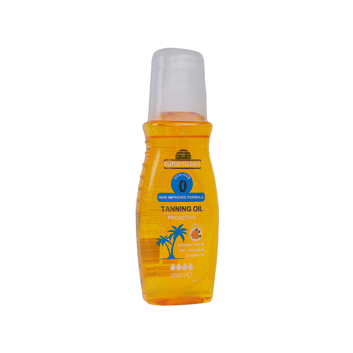 Sunenıssen 0 Faktör Bronzlaştırıcı Havuç Yağı 200 Ml