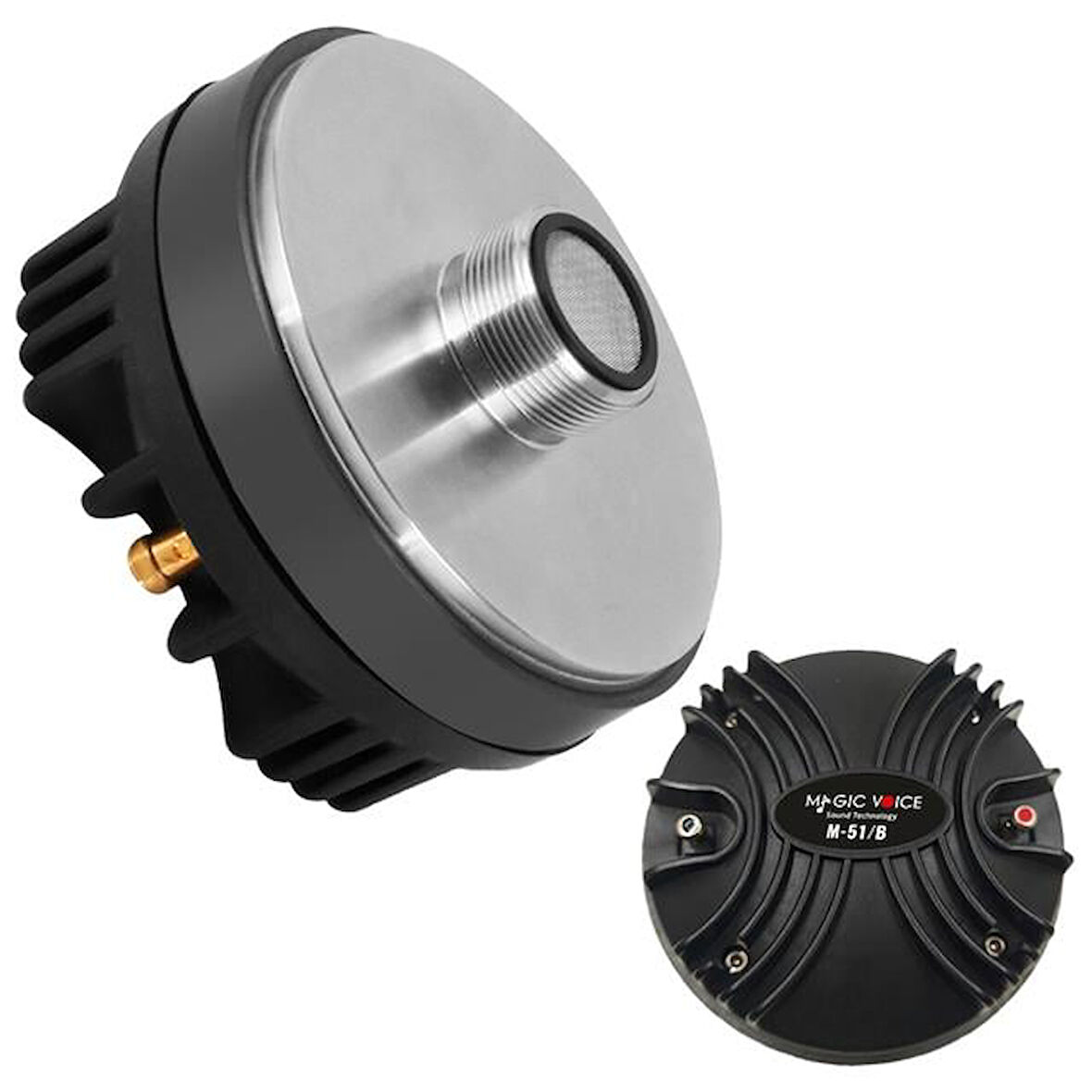 Magicvoice M-51/B 80W RMS 8 Ohm 51Mm Profesyonel Hoparlör Tweeter Driver Ünitesi