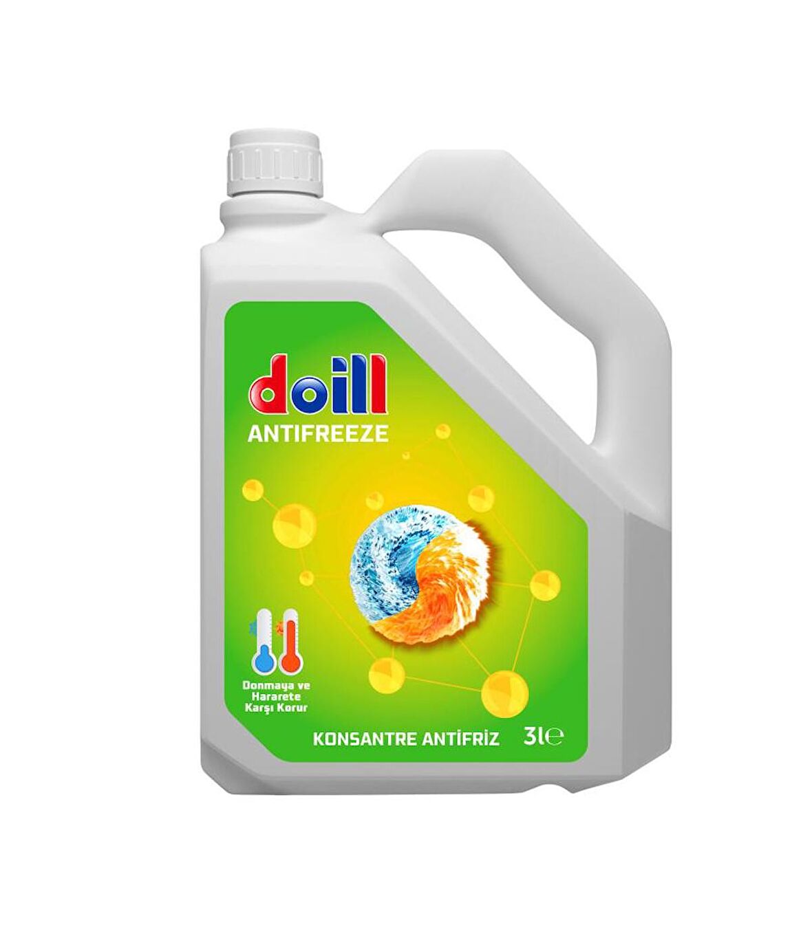 Konsantre - Saf 3 Litre Yeşil Antifriz - G11 (Üretim Yılı:2024)