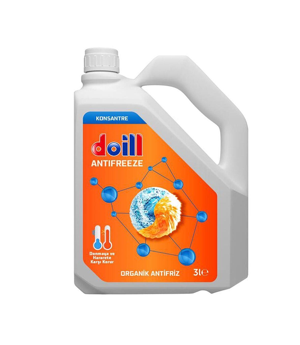 Konsantre - Saf 3 Litre Kırmızı Organik Antifriz - G12 