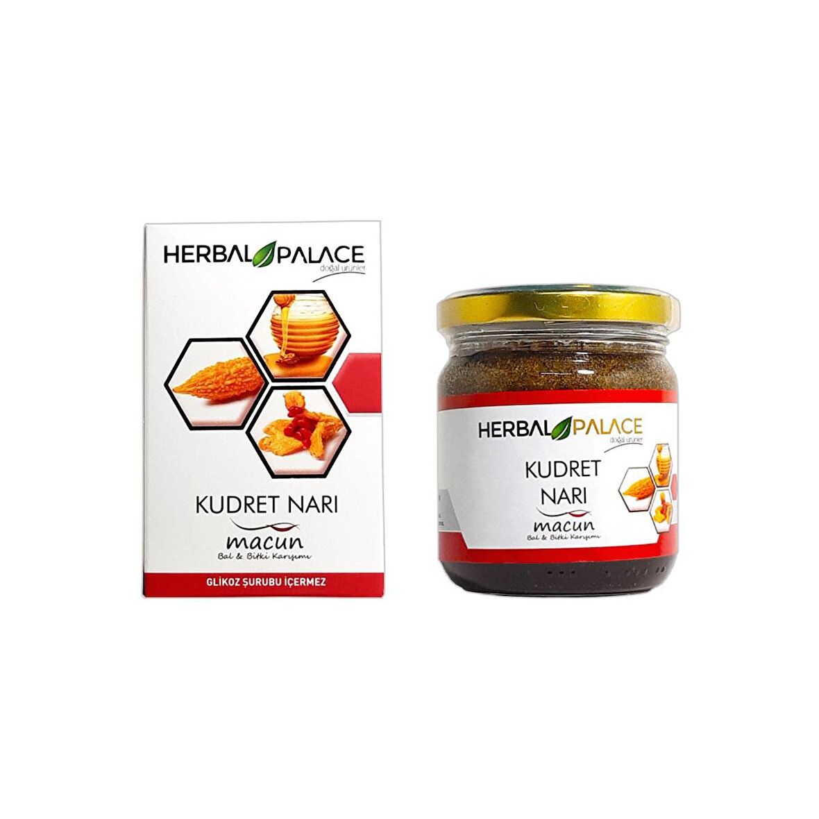 Herbal Palace Kudret Narı Bal ve Bitki Karışımı 230 gr