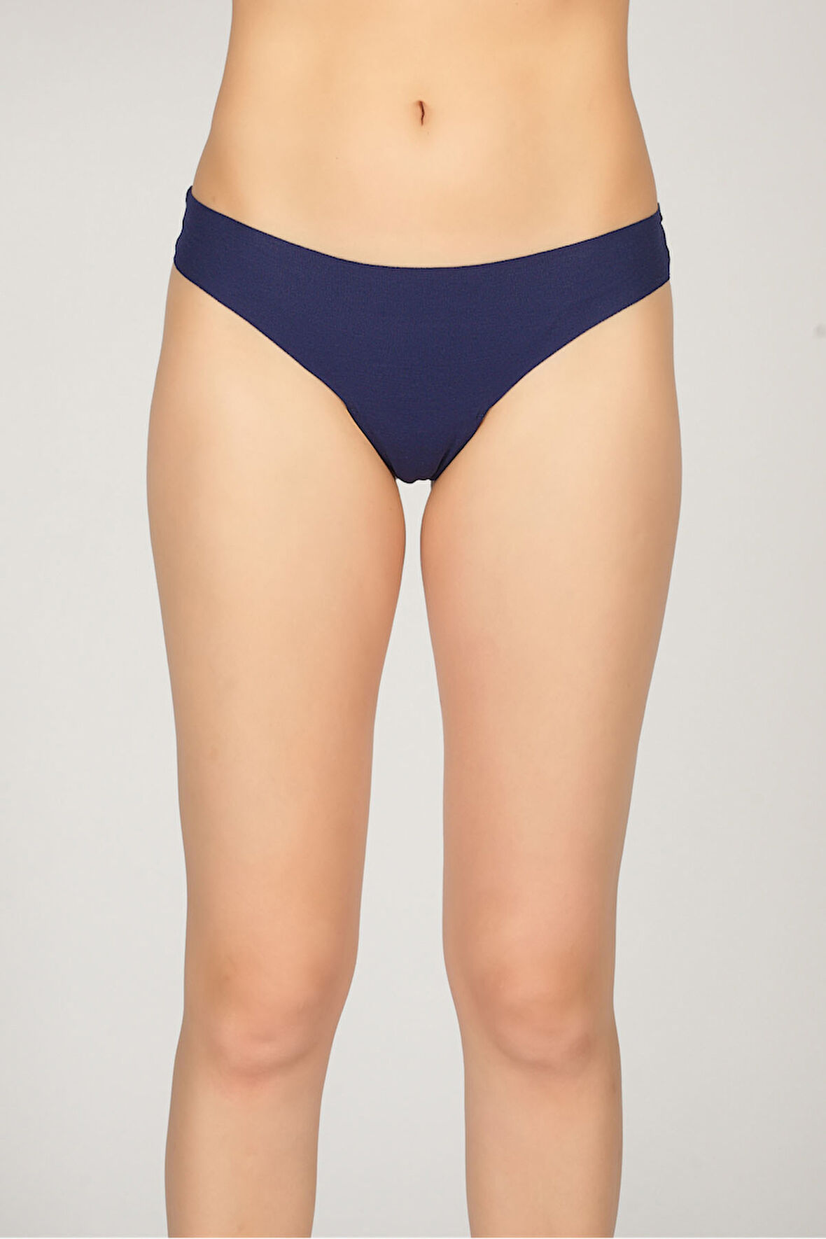 Kadın Dikişsiz Basic Pamuk String