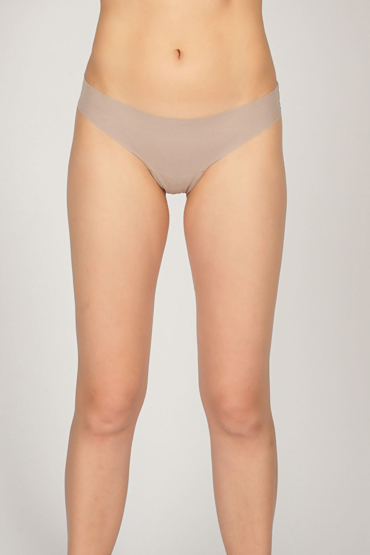 Kadın Dikişsiz Basic Pamuk String