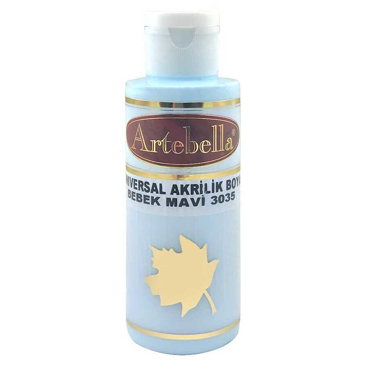 Bebek Mavi Akrilik Boya Artebella Bebek Mavi Akrilik Boya 3035 Bebek Mavi 130 ml