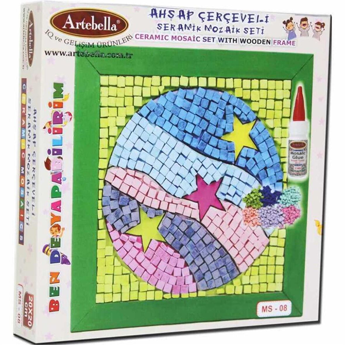 Artebella Seramik Mozaik Set 20x20cm MS-08