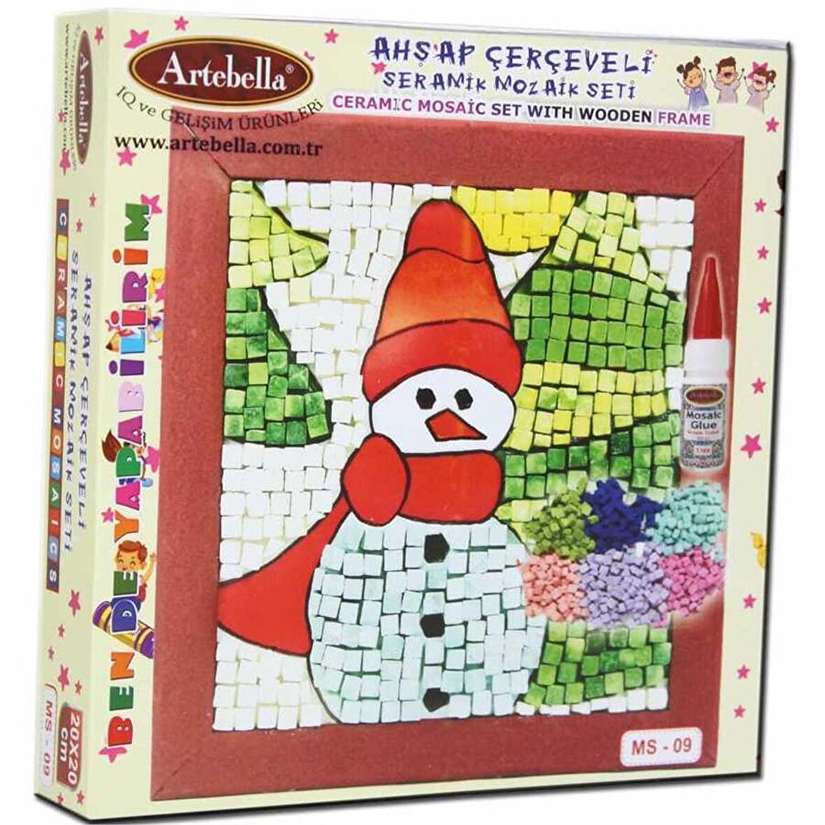 Artebella Seramik Mozaik Set 20x20cm MS-09