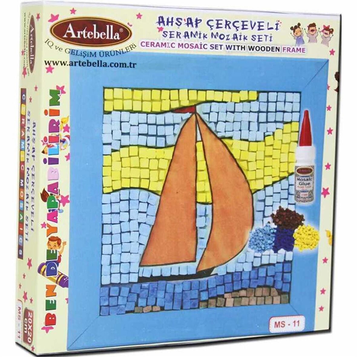 Artebella Seramik Mozaik Set 20x20cm MS-11