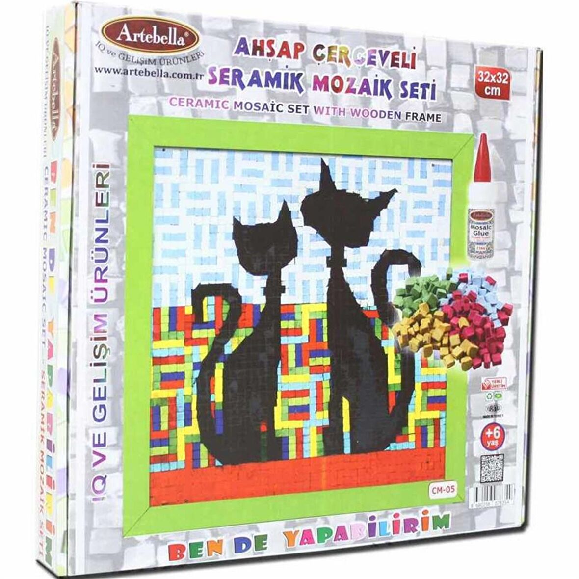 Artebella Seramik Mozaik Set 32x32cm CM-05